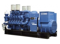 SDMO Стационарная электростанция X1850 (1330,9 кВт) 3 фазы