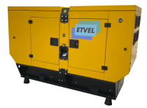 Дизельный генератор ETVEL ED-20B в кожухе с АВР